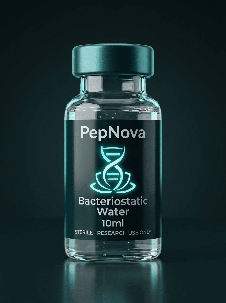 Bacteriostatic Water 10ml — PepNova research vial