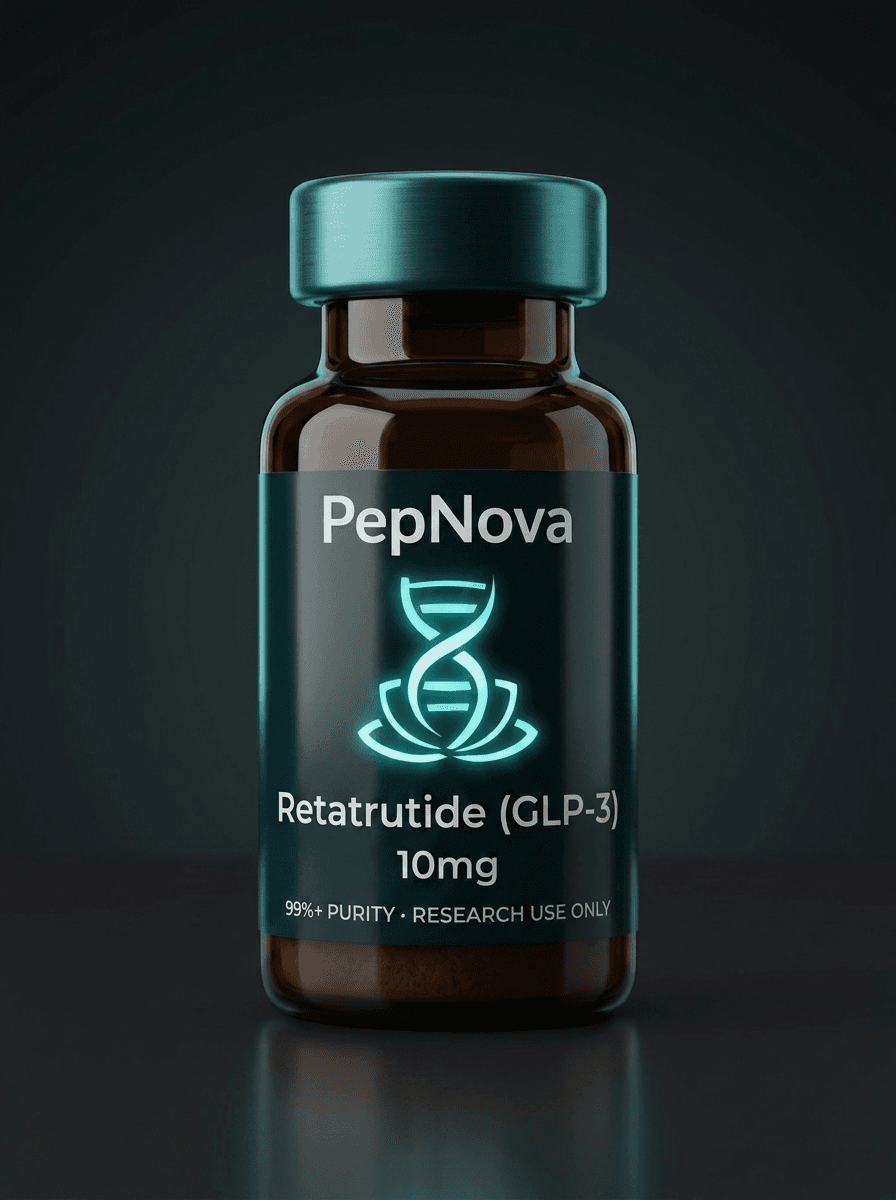 Retatrutide (GLP-3) 10mg — PepNova research vial
