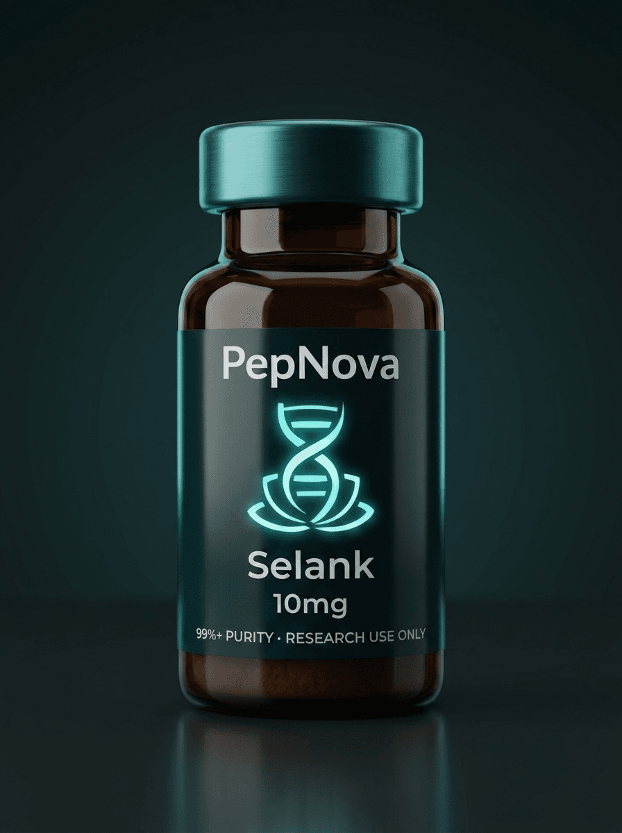 Selank 10mg — PepNova research vial